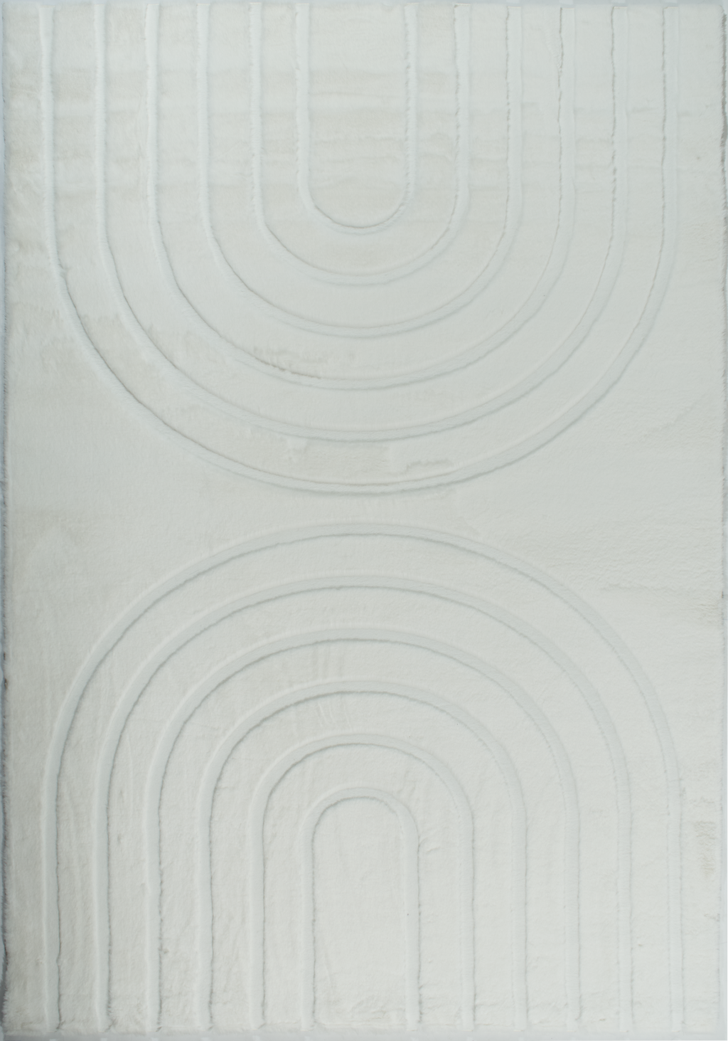 Alaska - Tapis D'Intérieur - Polyester - Blanc