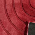 Alaska - Tapis D'Intérieur - Polyester - Rouge