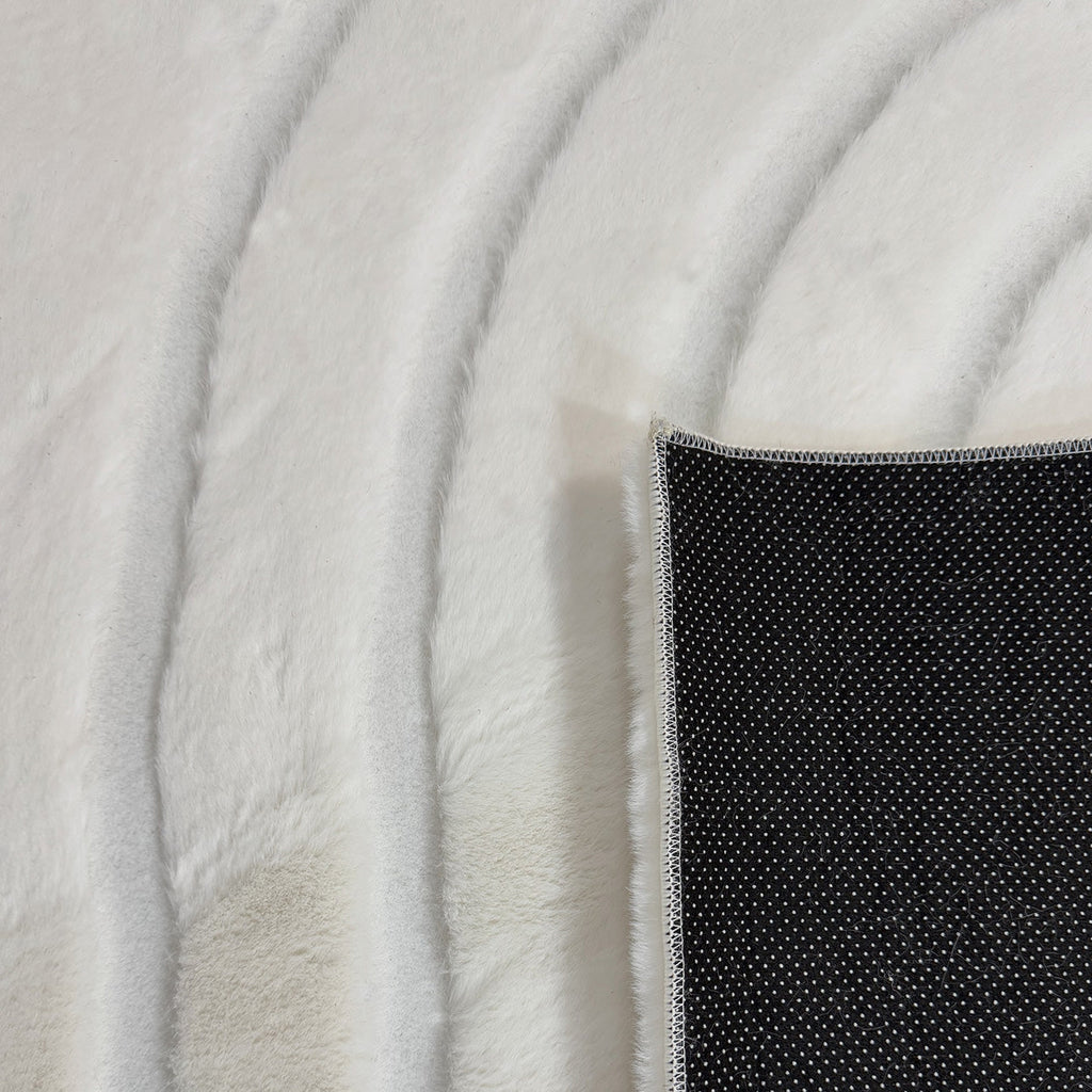 Alaska - Tapis D'Intérieur - Polyester - Blanc