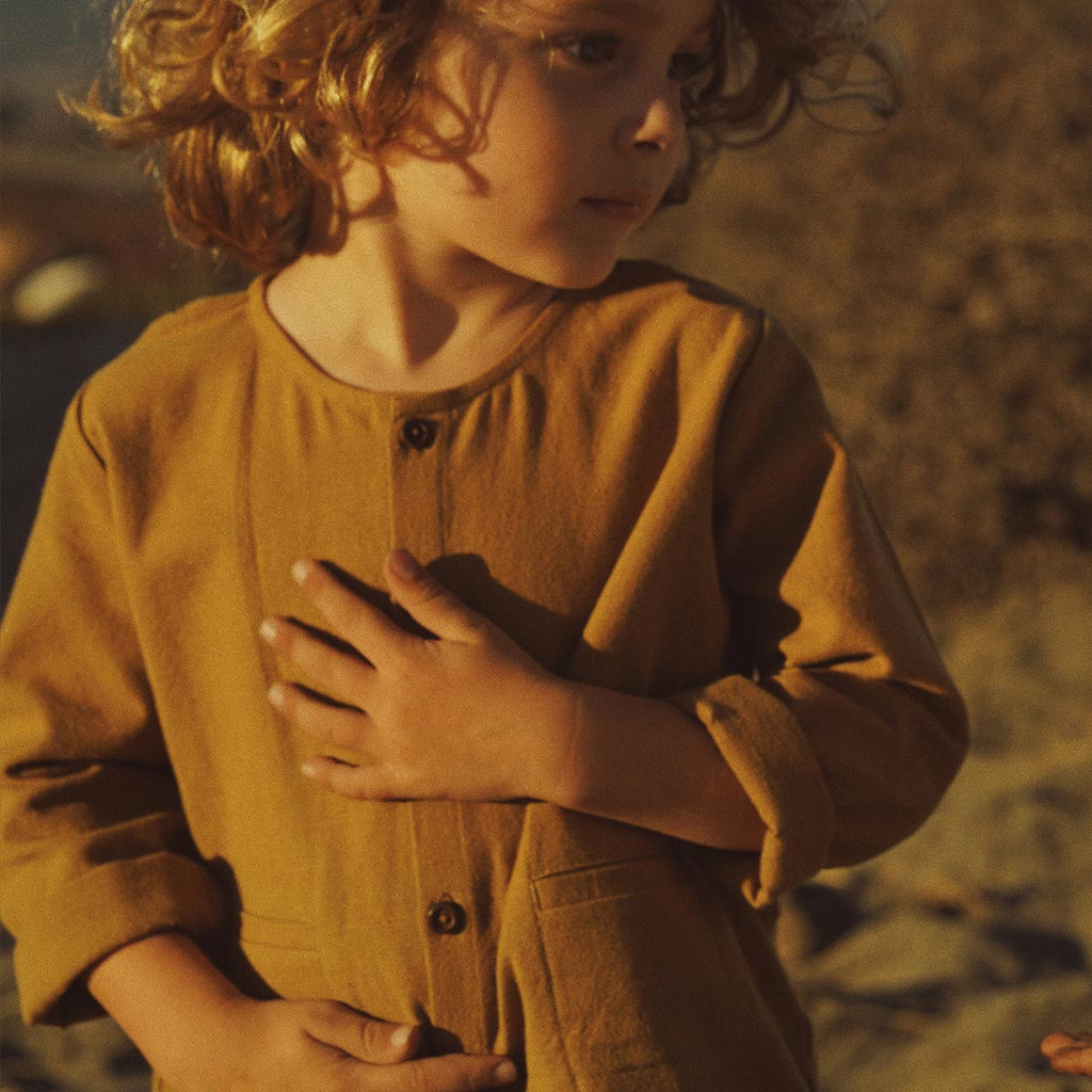 Chemise Albert Moutarde