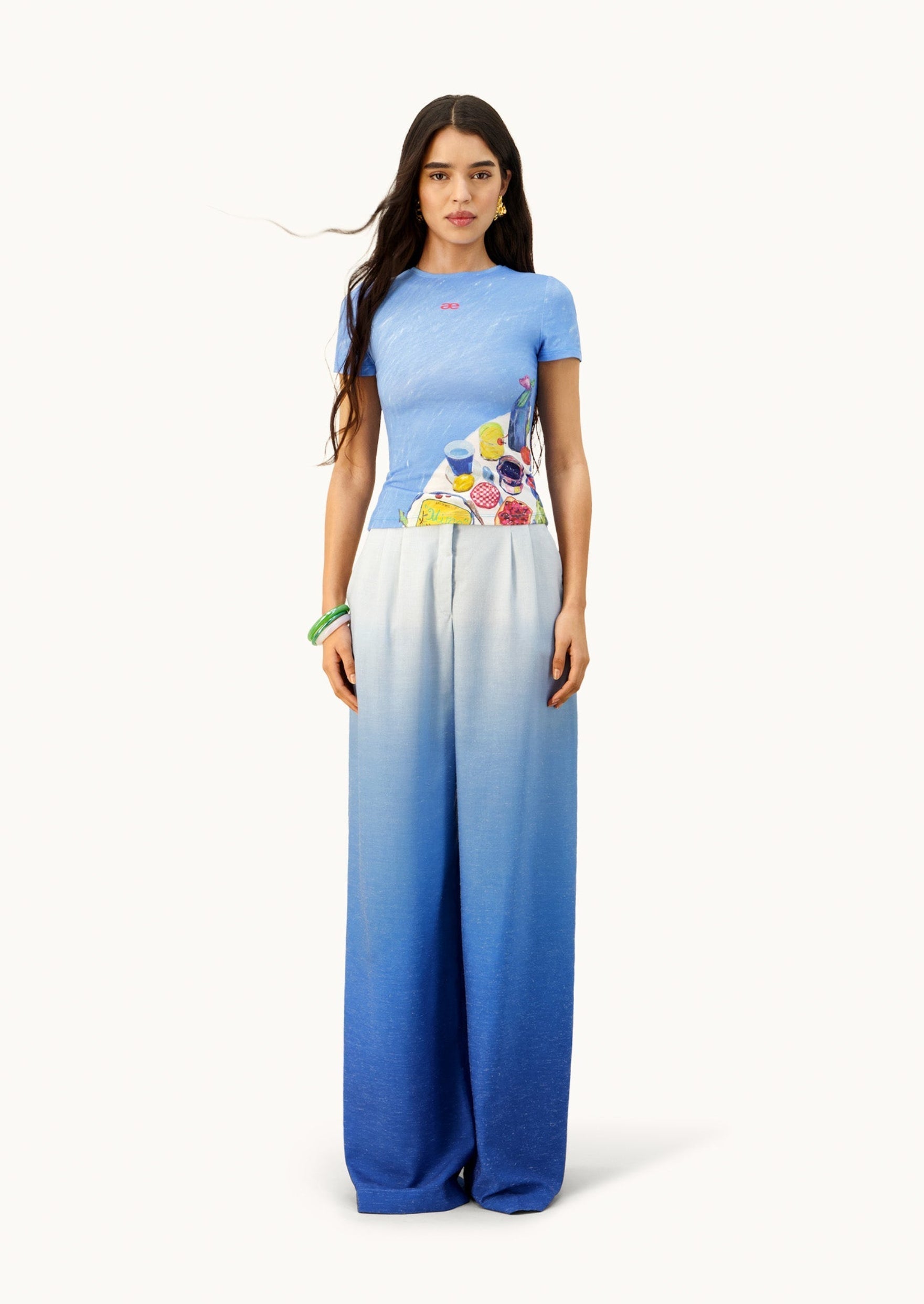 T-Shirt Alex T-Shirt Bleu