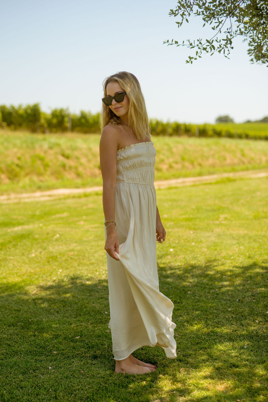 Robe Isabella Beige