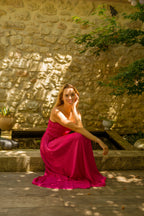 Robe Isabella Fuchsia