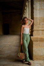 Pantalon Darren Vert Menthe