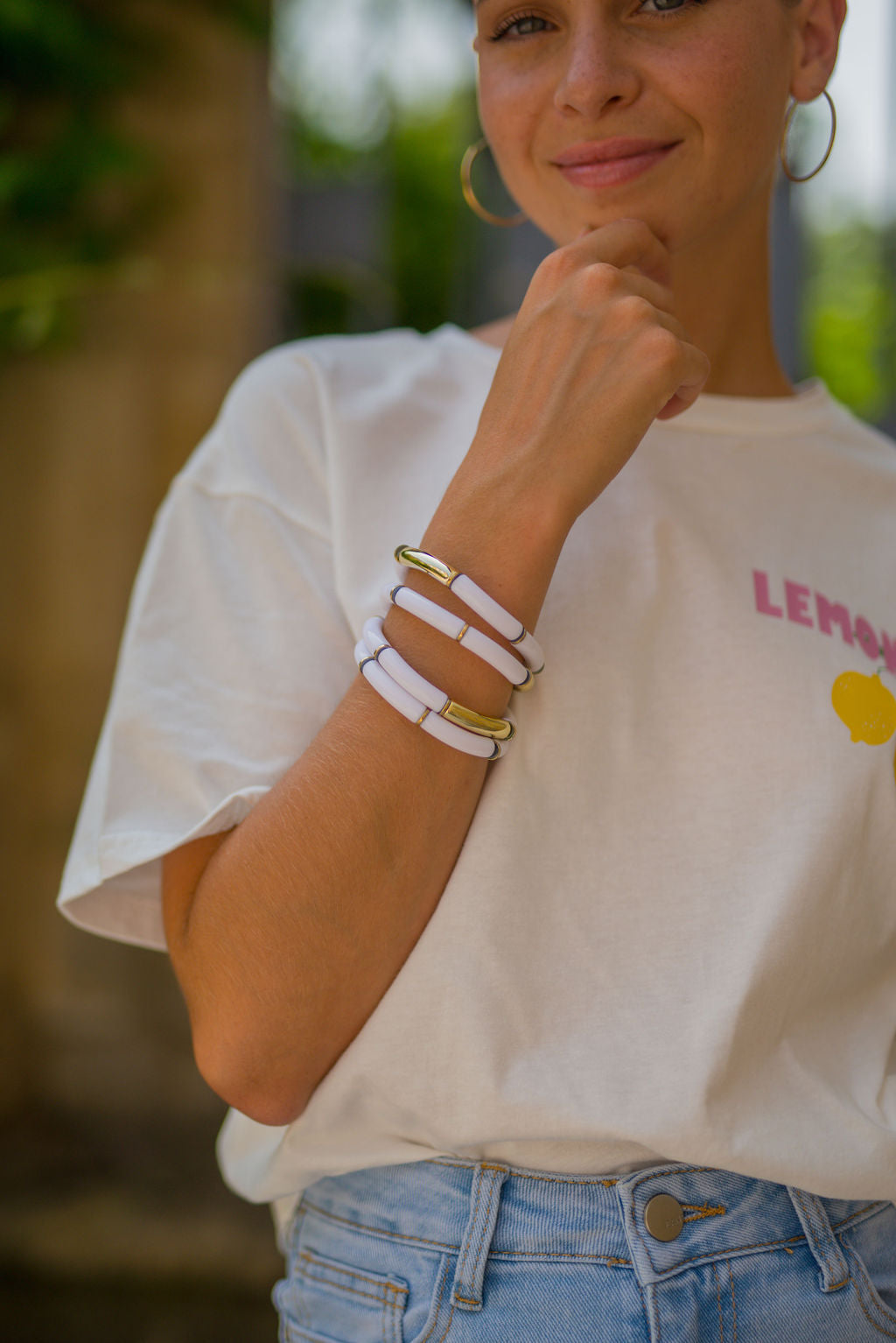Bracelet Tyla Blanc