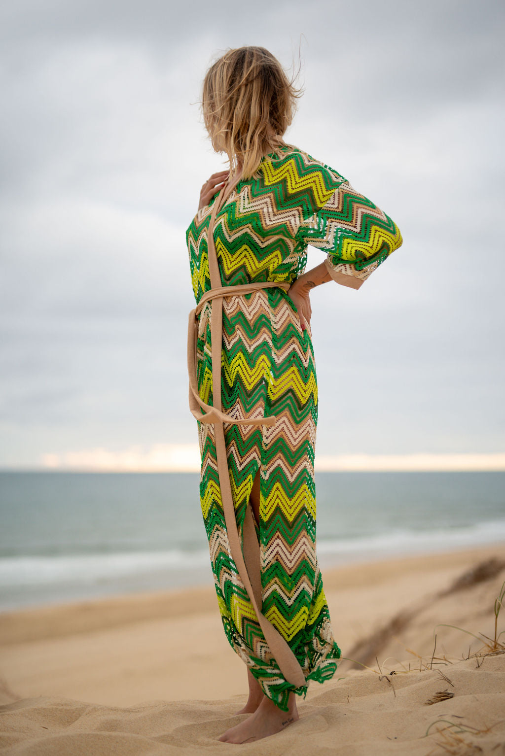 Kimono Palma Vert