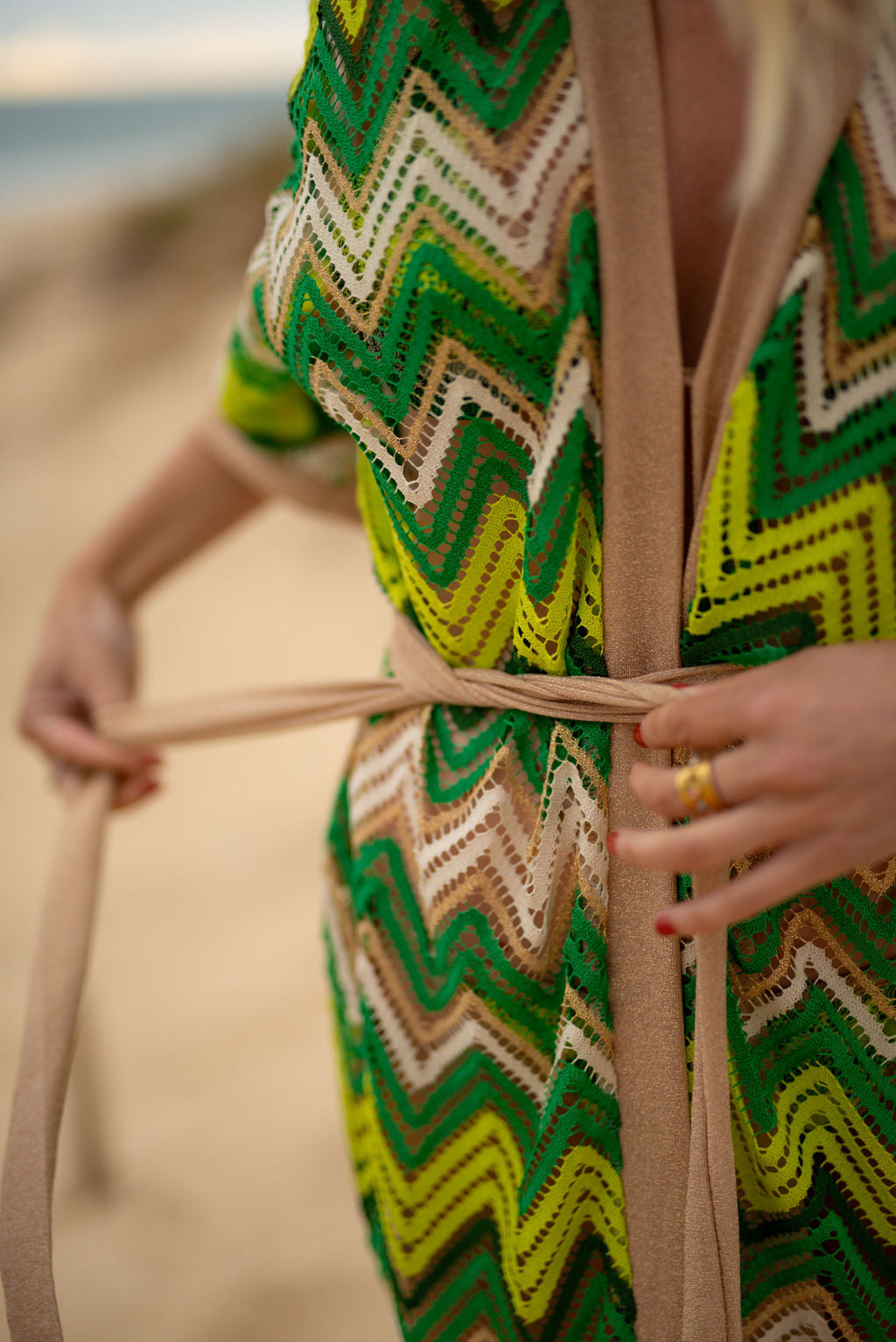 Kimono Palma Vert