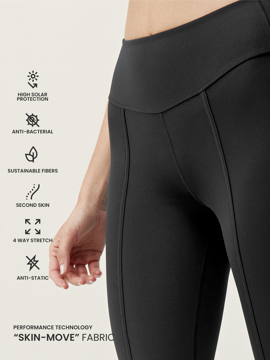 Legging Alisha - Noir - Femme