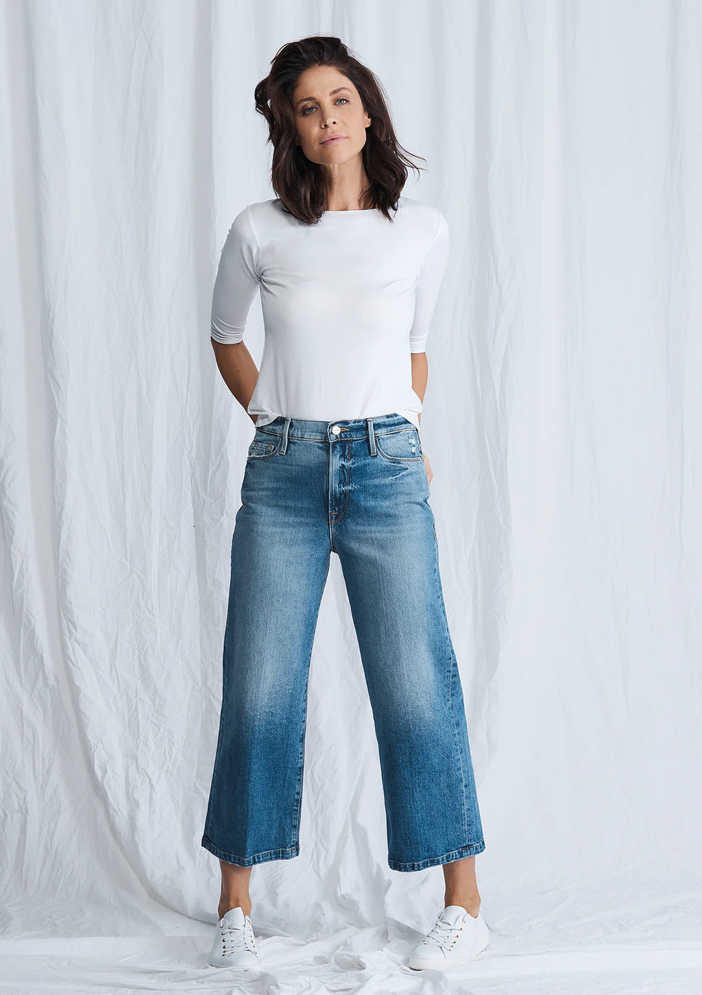 Pantalon Ali Wide Crop - Rossum 1Year