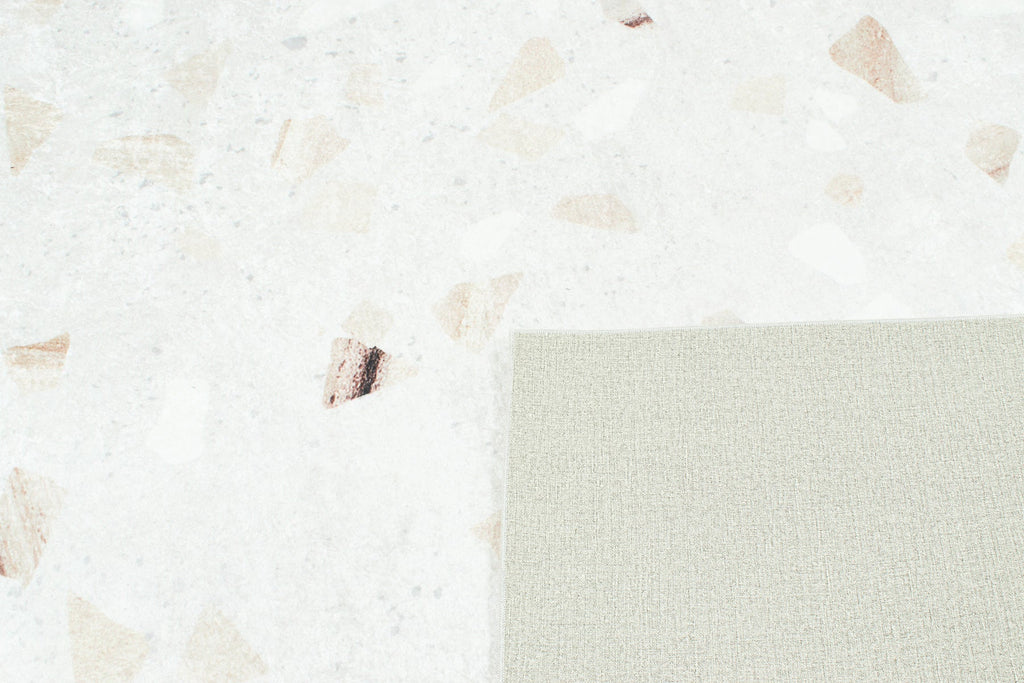 Almafie - Tapis De Salle De Bain D'Intérieur - Polyester Imprimé - Creme