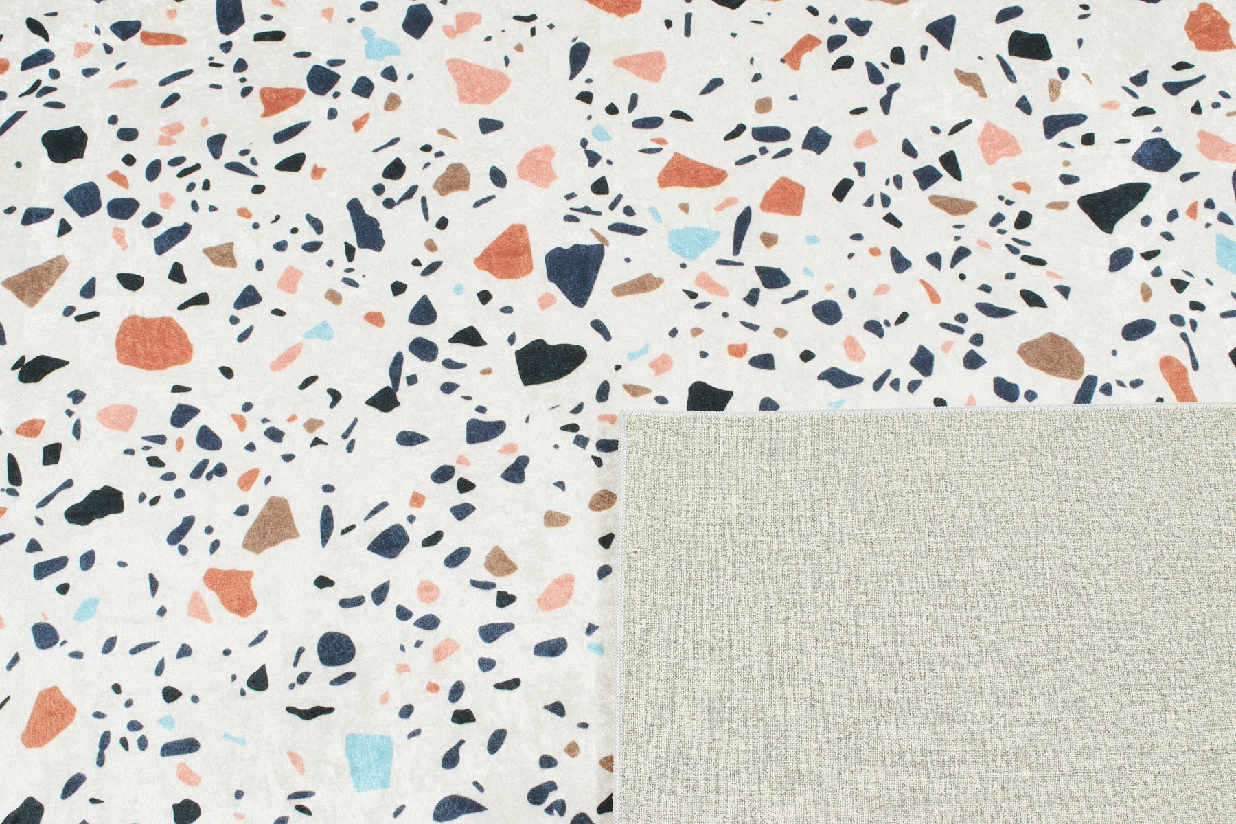 Almafie - Tapis De Salle De Bain D'Intérieur - Polyester Imprimé - Multicolore