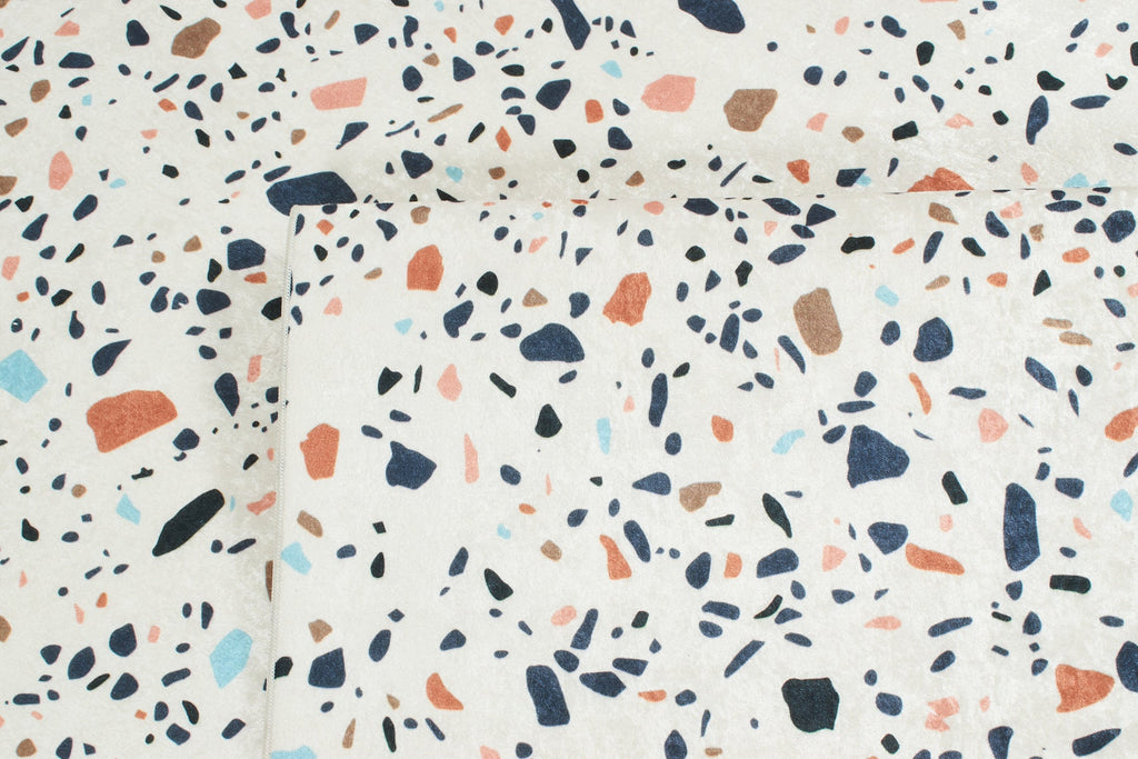 Almafie - Tapis De Salle De Bain D'Intérieur - Polyester Imprimé - Multicolore
