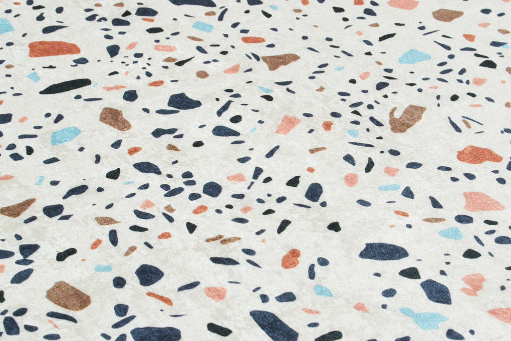 Almafie - Tapis De Salle De Bain D'Intérieur - Polyester Imprimé - Multicolore