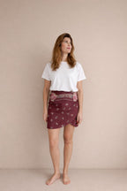 Foulard Alma - Bordeaux