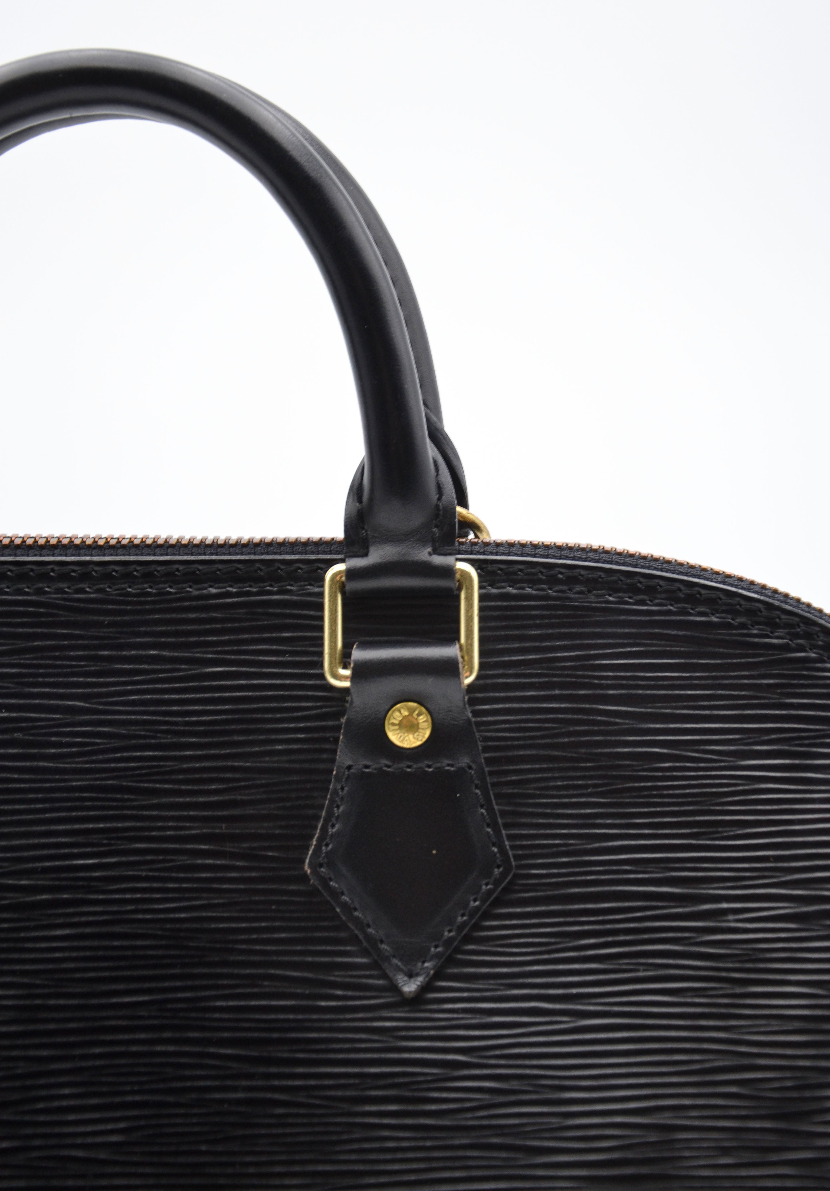 Sac Louis Vuitton Alma Pm Epi Noir Vintage
