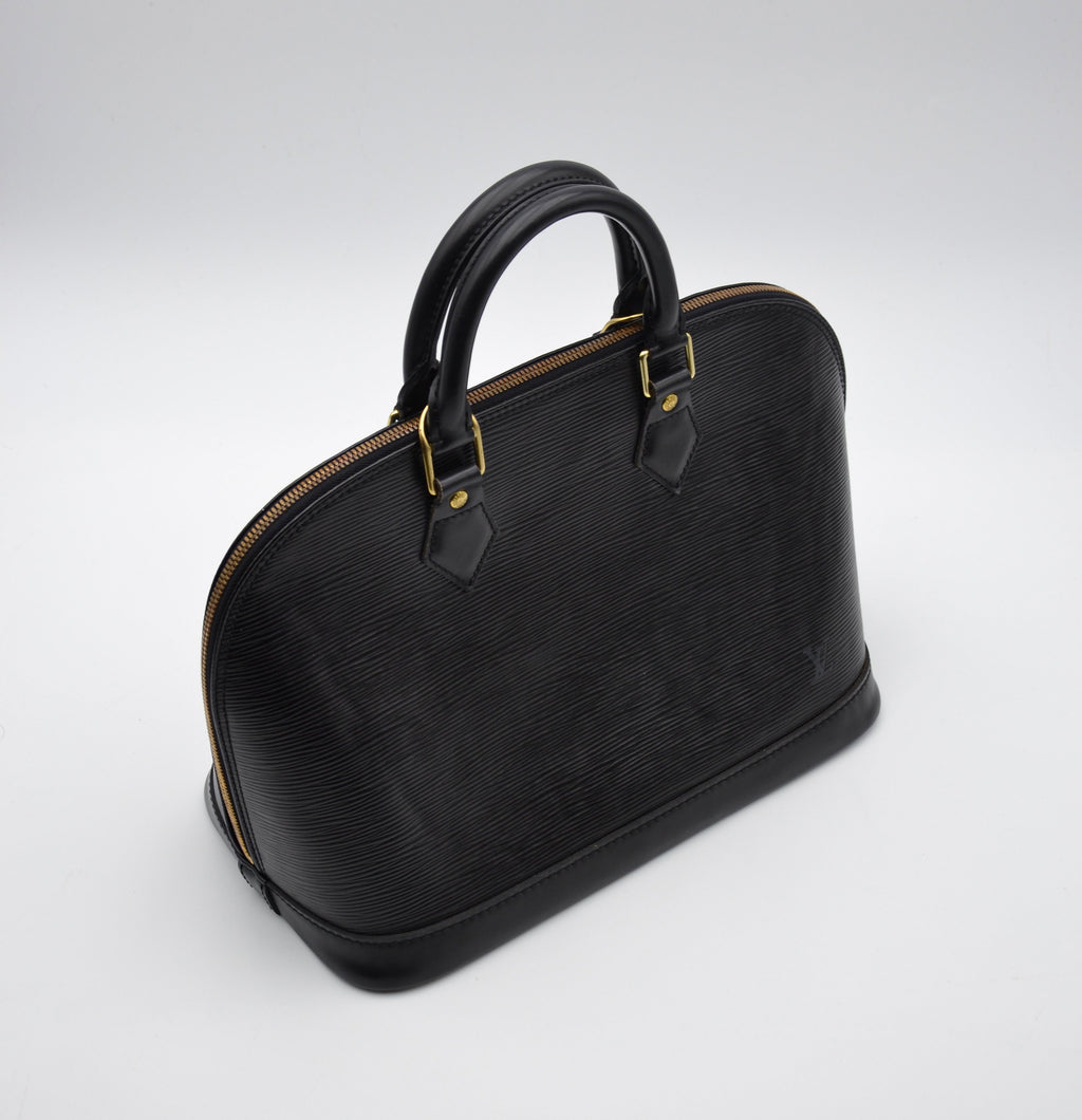 Sac Louis Vuitton Alma Pm Epi Noir Vintage