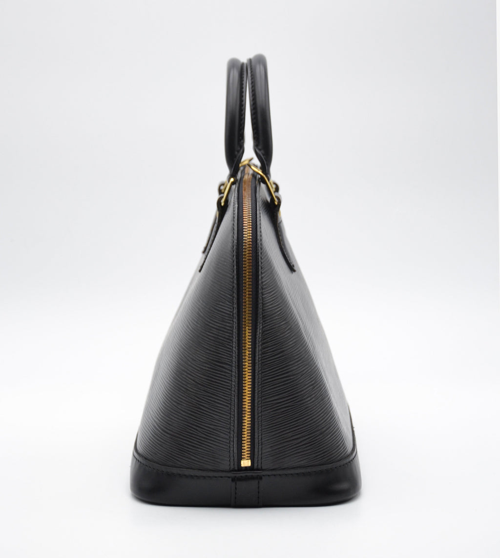 Sac Louis Vuitton Alma Pm Epi Noir Vintage