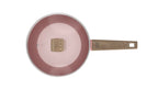 Sauteuse 28cm Avec Couvercle + Panier - Aluminium Forgé - Revêtement Céramique - Rose