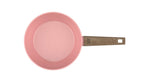Sauteuse 28cm Avec Couvercle + Panier - Aluminium Forgé - Revêtement Céramique - Rose
