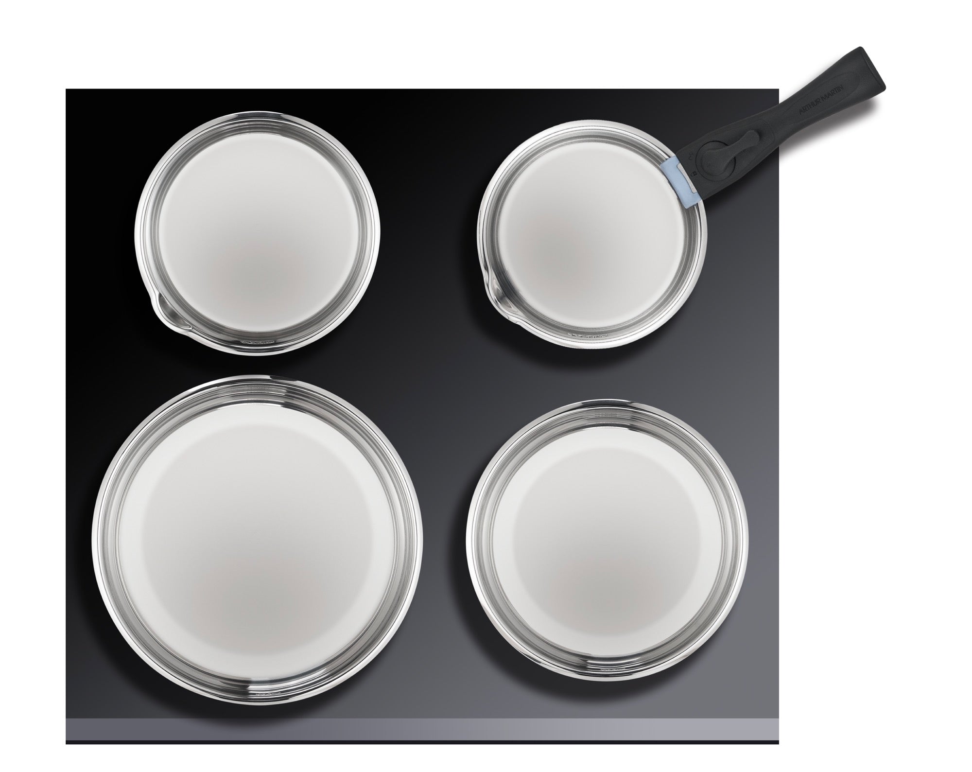 Batterie 10 Pièces - Acier Inoxydable - Inox