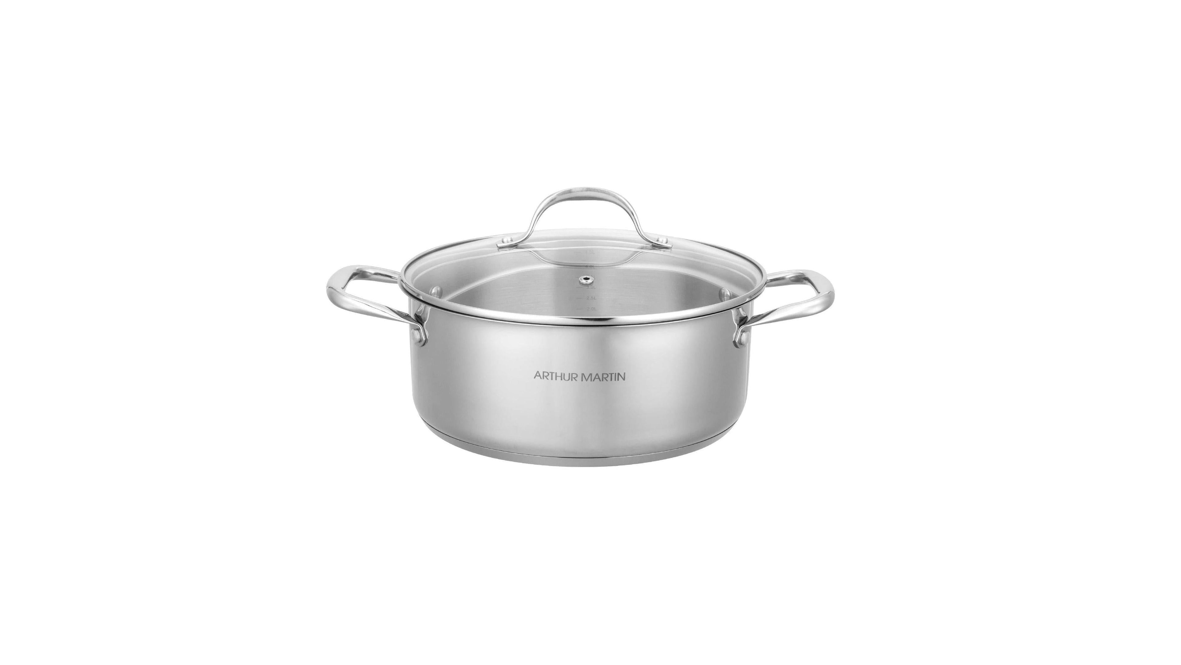 Faitout 38cm - Acier Inoxydable - Inox