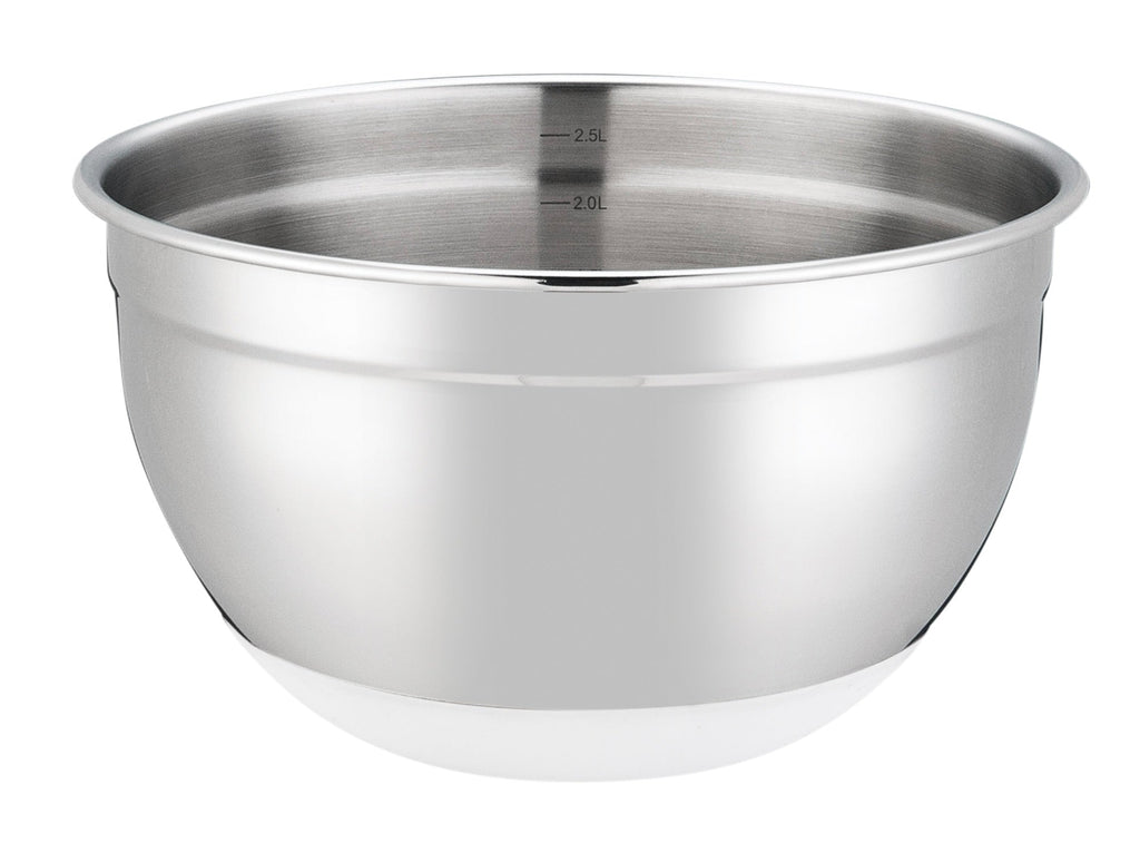 Set 3 Saladiers Avec Couvercle 16/20/24cm - Acier Inoxydable