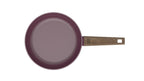 Set 3 Poêles 20/24/28cm - Aluminium Forgé - Revêtement Céramique - Prune