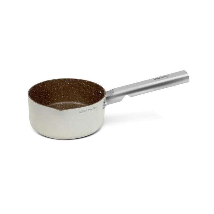 Casserole 16cm - Acier Inoxydable - Crème