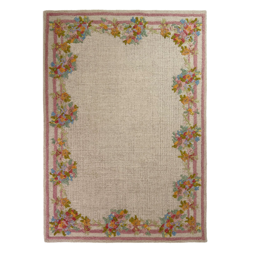 Elise Floral - Tapis En Laine