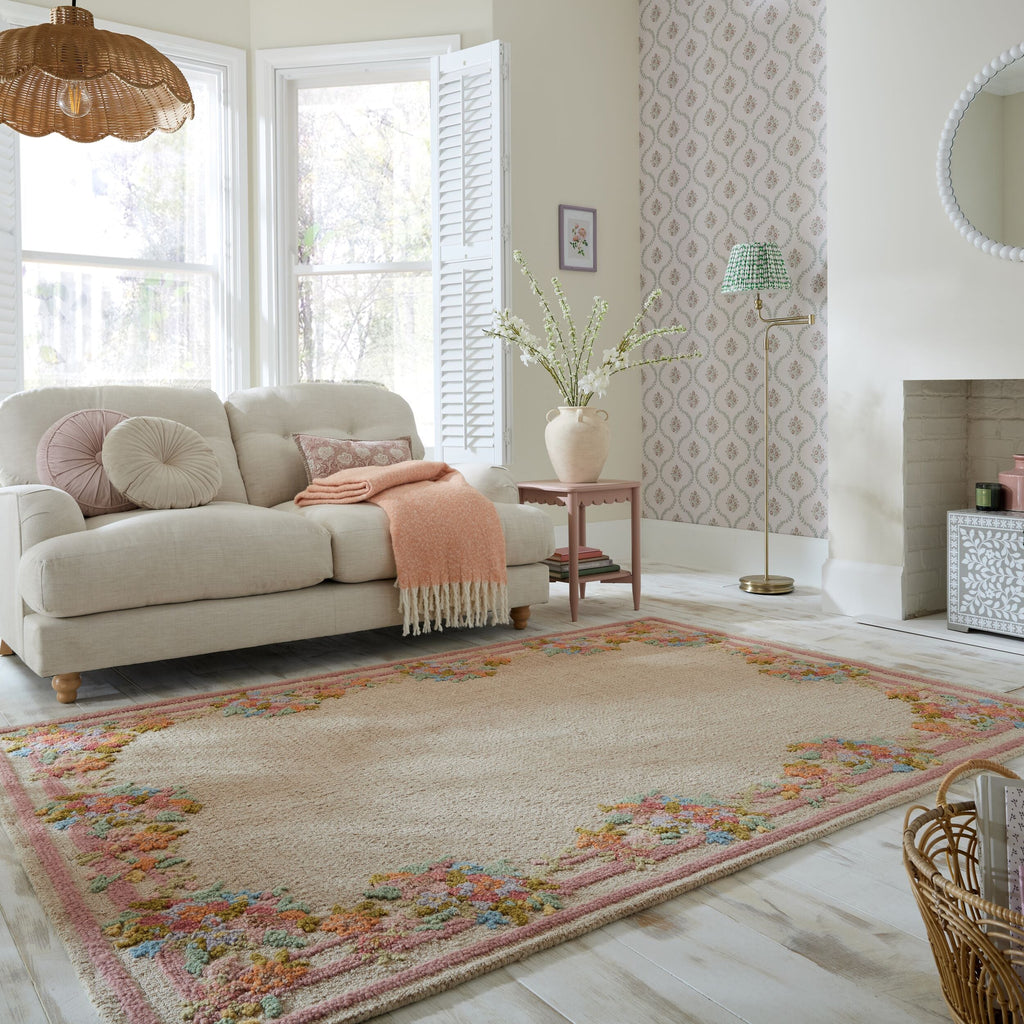 Elise Floral - Tapis En Laine