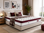 Castelnaud - Matelas - Blanc/Bordeaux