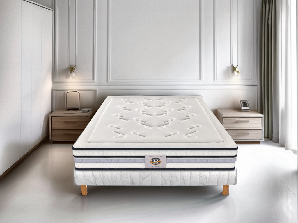 Chambourcy - Matelas - Blanc/Noir