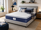 Chantilly - Matelas - Blanc/ Bleu