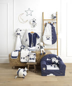 Attache-Tétine Bébé En Coton Chouette