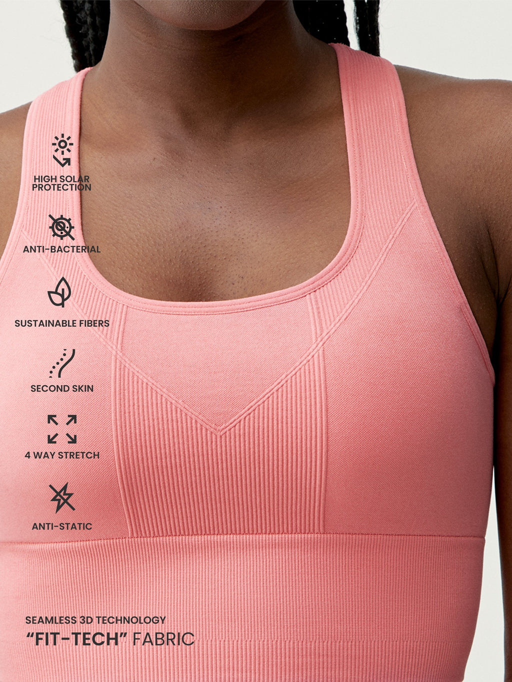 Brassière Ambra - Pêche Rose - Femme