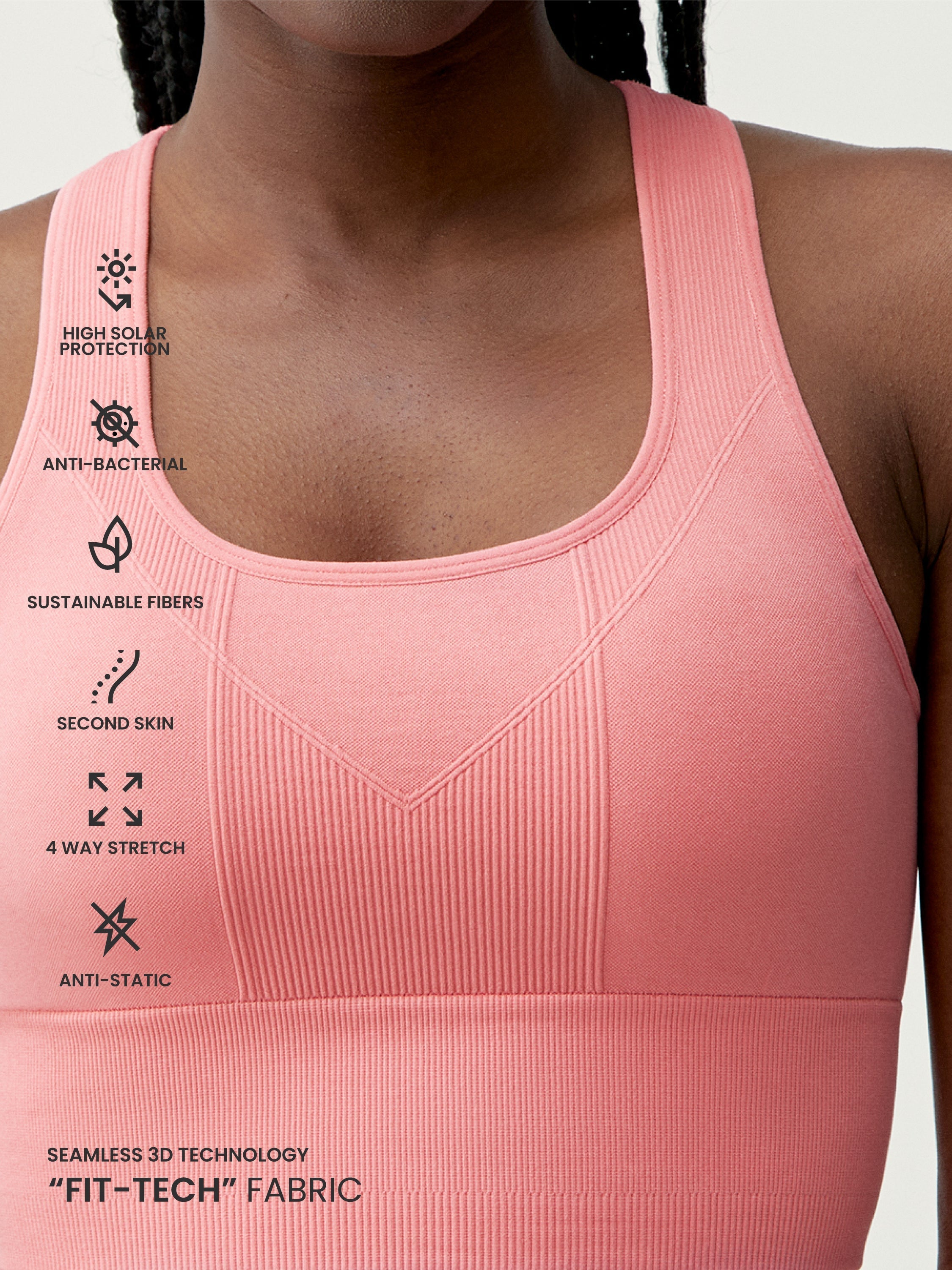 Brassière Ambra - Pêche Rose - Femme