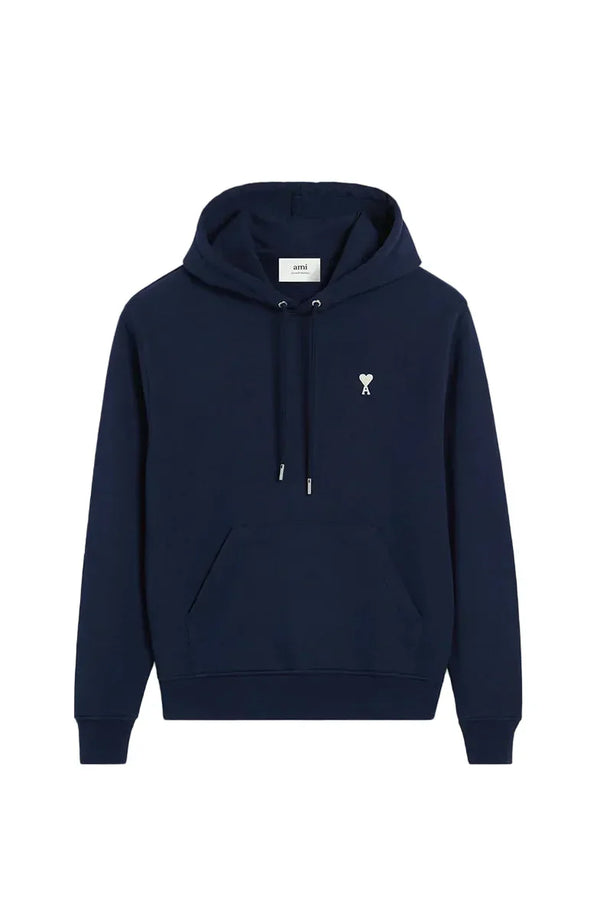 Ami Paris - Hoodie Ami De Coeur – Bleu Blanc