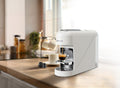 Machine À Café Capsules Nespresso Compatible - 1400W - Blanc