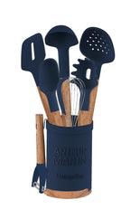 Set Ustensiles De Cuisine 9 Pièces - Bleu