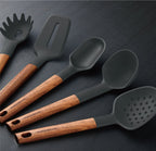 Set Ustensiles De Cuisine 9 Pièces - Gris