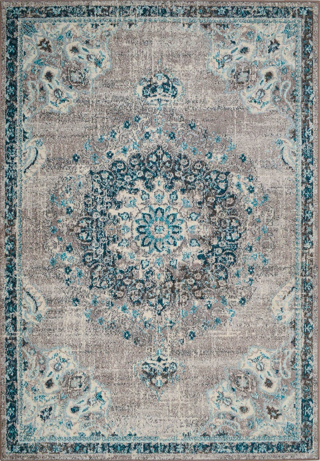 Anatolia - Tapis D'Intérieur - Polypropylène - Bleu