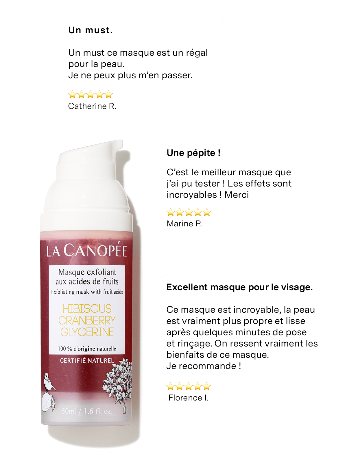 Masque Exfoliant Aux Acides De Fruits