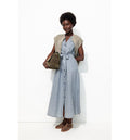 Robe-chemise Rayée Femme - Multicolore Raye