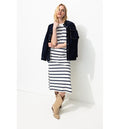 Robe T-shirt - Bleu Raye