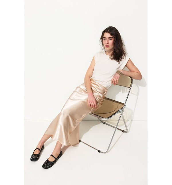 Robe Effet 2 en 1 Femme - Naturel Uni Clair