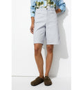 Bermuda en Jean Femme - Bleu Uni Colore