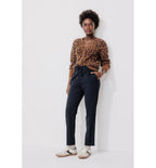 Pantalon Jogpant Femme - Bleu Uni Fonce