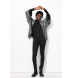 Gaspard Jean Skinny Long - Noir Uni Fonce