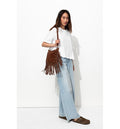 T-shirt Uni Évasé Femme - Naturel Uni Clair