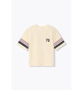T-shirt Motif Dos Femme - Naturel Imprime